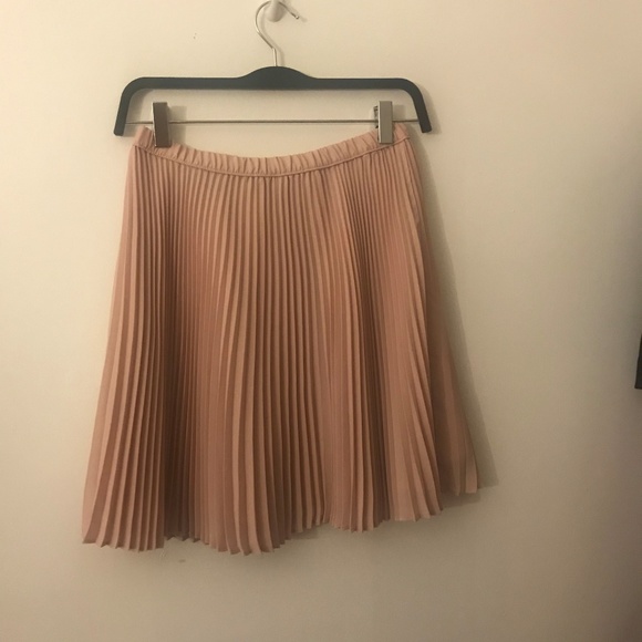 Pink Pleated Skirt - Picture 6 of 8